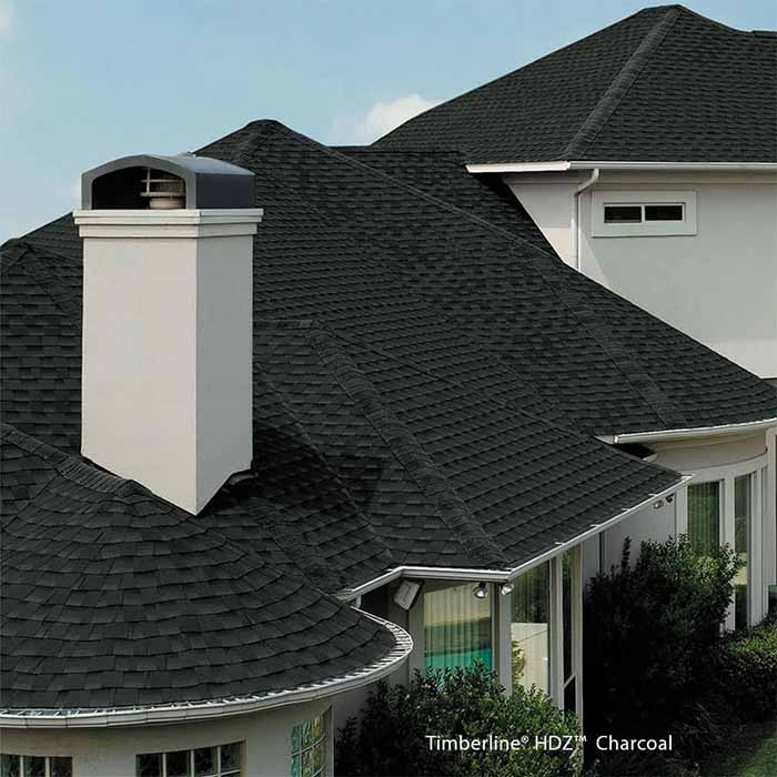 Timberline HDZ shingle: Charcoal Roof