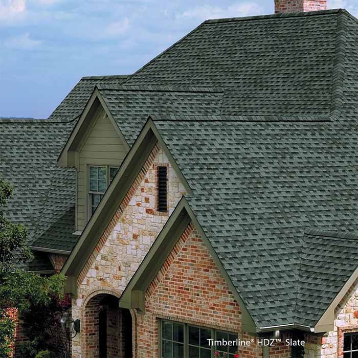 Timberline HDZ shingle: Slate Roof